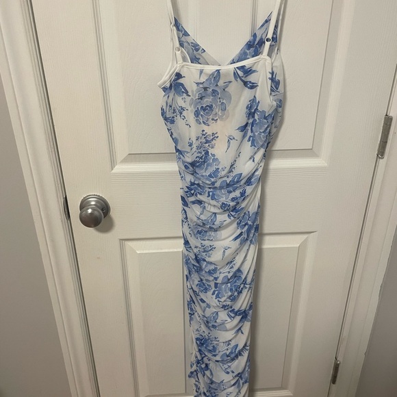 SHEIN BAE Floral Ruched Cami Bodycon Dress - Picture 5 of 5